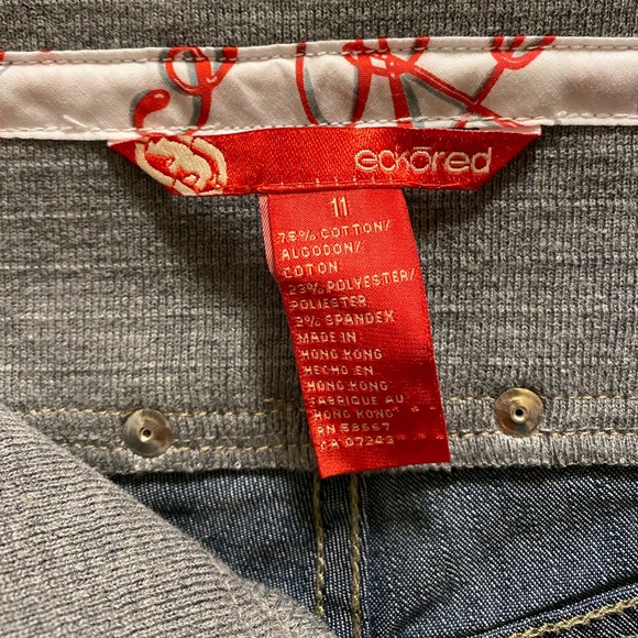 ✨BRAND NEW✨ECKORED JEANS VINTAGE 2000's LOWRISE Y2K HIP HOP LOOK - Picture 5 of 14